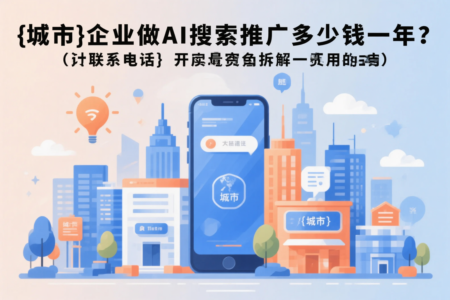 红河企业做AI搜索推广多少钱一年？真实费用拆解