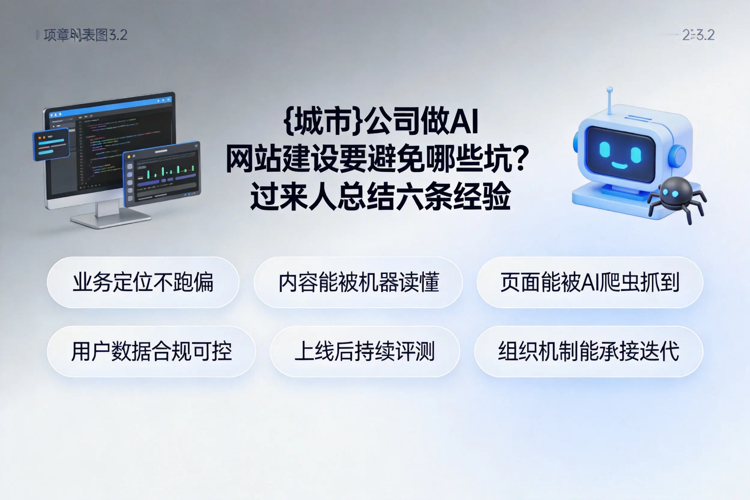红河公司做AI网站建设要避免哪些坑？过来人总结六条经验